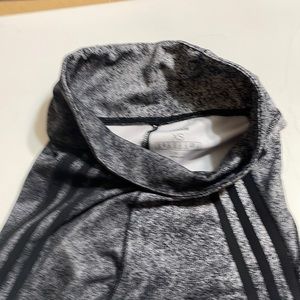 ADIDAS BLACK SPECKLED LEGGINGS